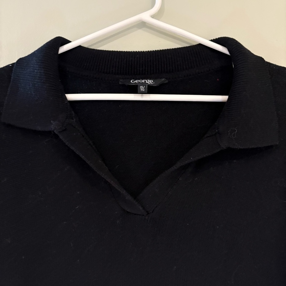 ☀️Classic Black Knit Sweater XL - Picture 2 of 5